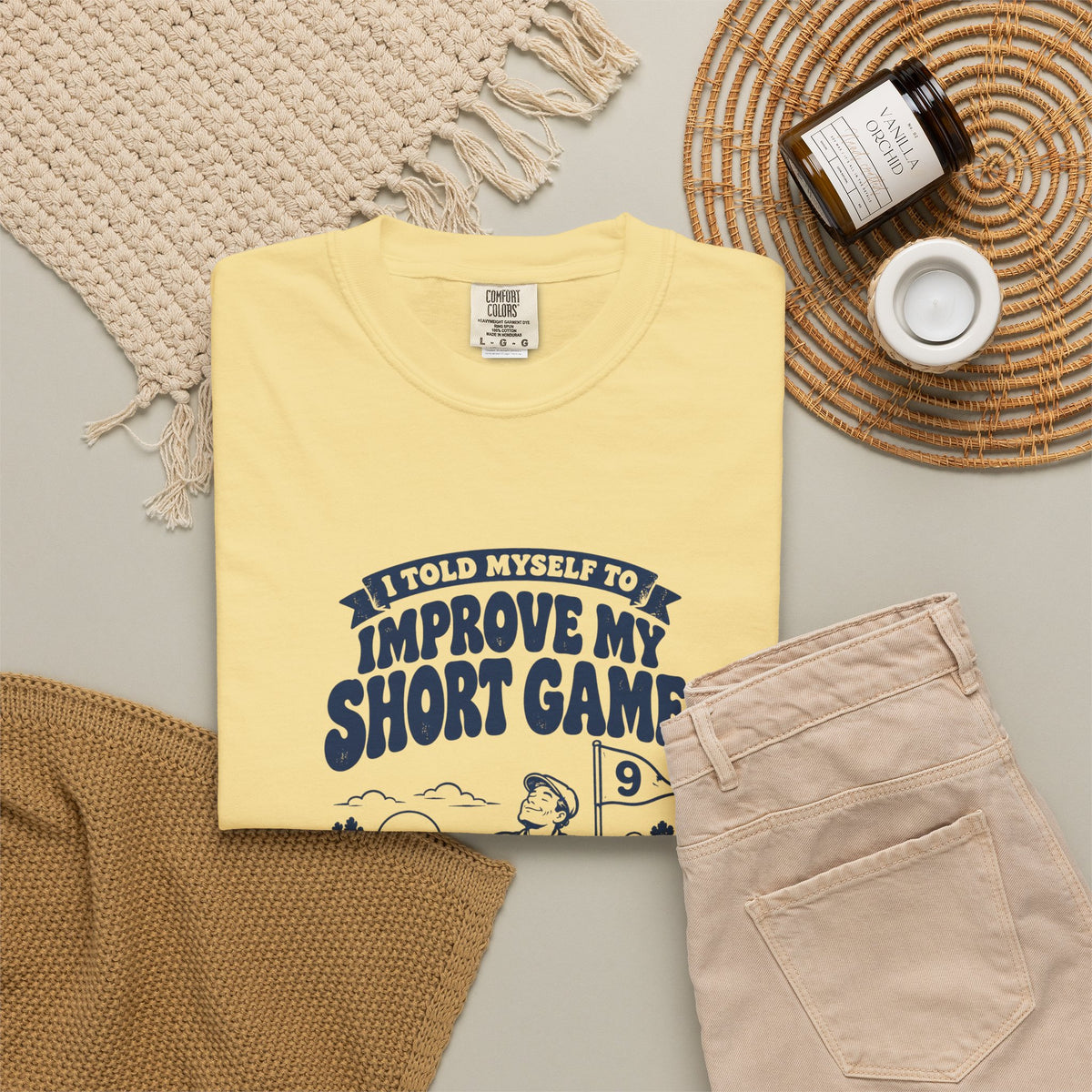 Short Game – Funny Golf T-Shirt – Bad Advice Club product mockup