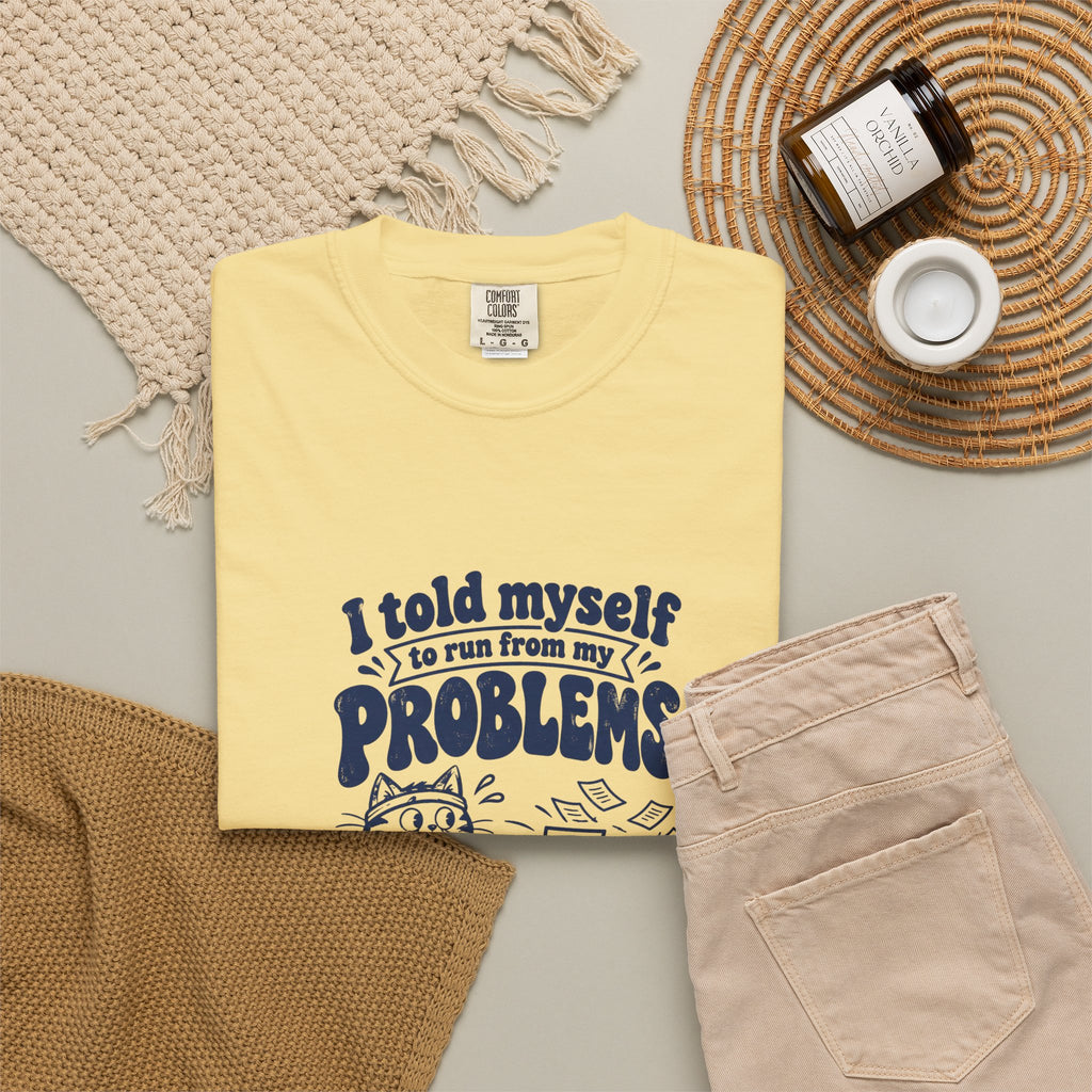 Better Cardio – Funny Running T-Shirt – Bad Advice Club product mockup