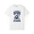 Put Myself Out There – Funny Social Battery T-Shirt – White – Bad Advice Club product mockup
