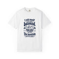 More Balanced – Funny Ski & Snow T-Shirt – White – Bad Advice Club product mockup
