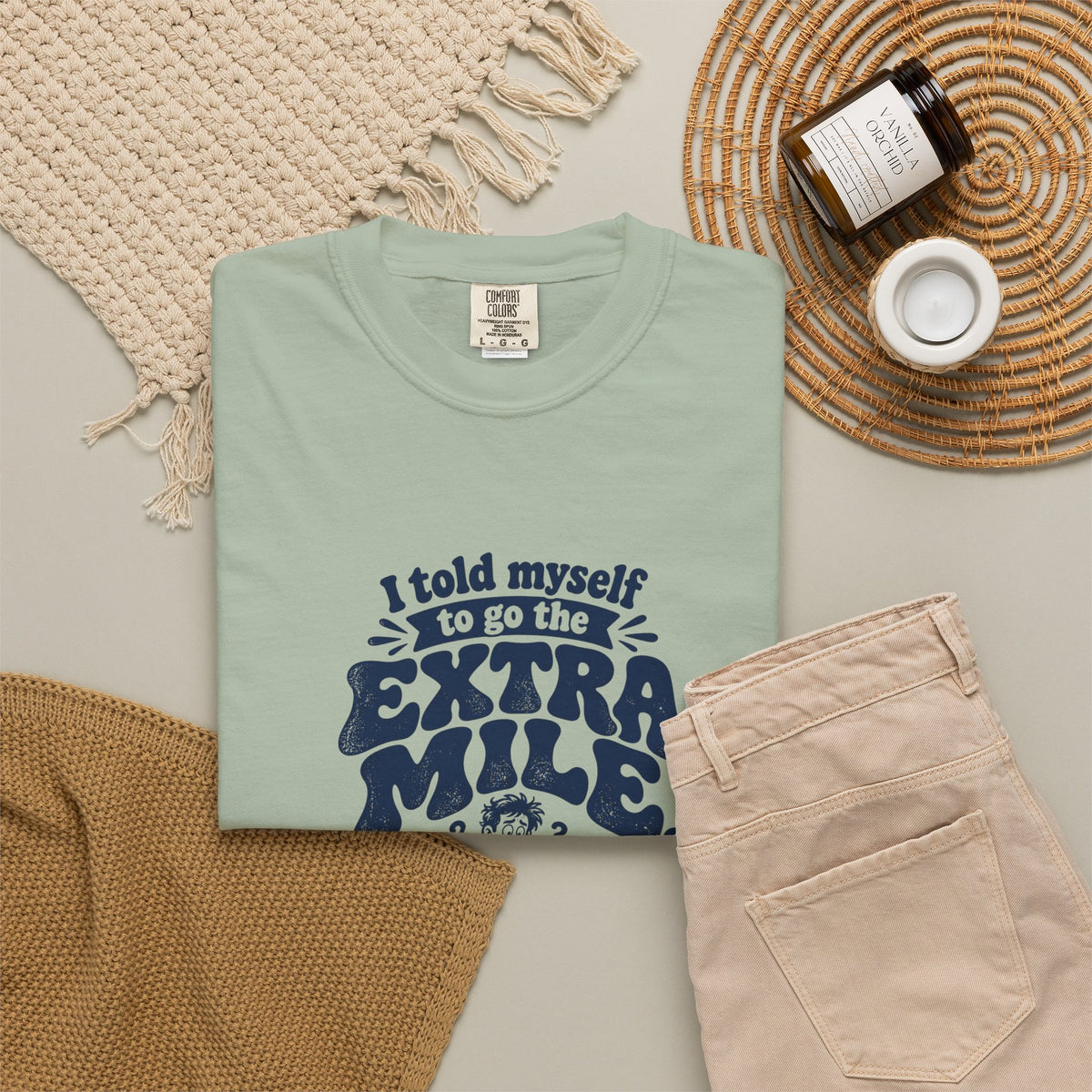 Extra Mile – Funny Running T-Shirt – Bad Advice Club product mockup