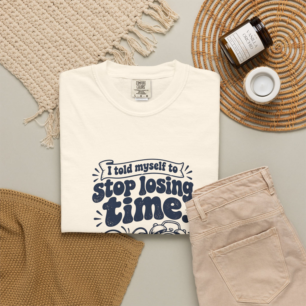 Losing Time – Funny Gaming T-Shirt – Bad Advice Club product mockup