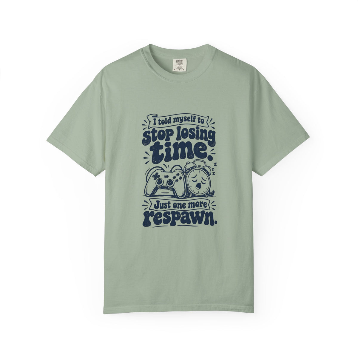 Losing Time – Funny Gaming T-Shirt – Bay – Bad Advice Club product mockup