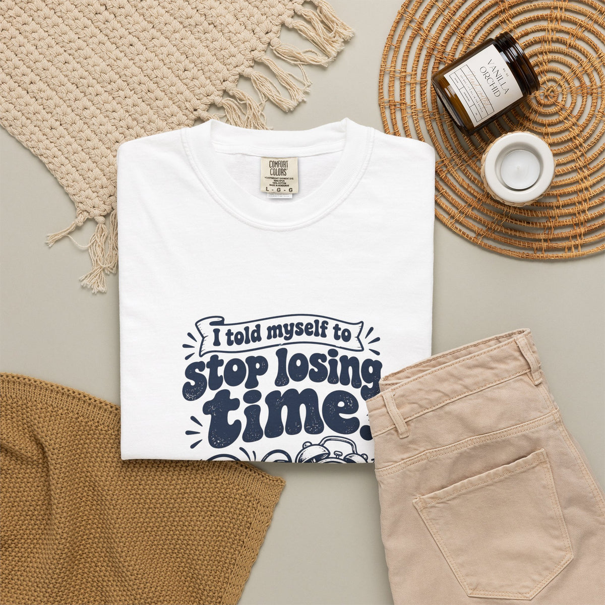 Losing Time – Funny Gaming T-Shirt – Bad Advice Club product mockup