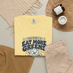 More Greens – Funny Food & Coffee T-Shirt – Bad Advice Club product mockup