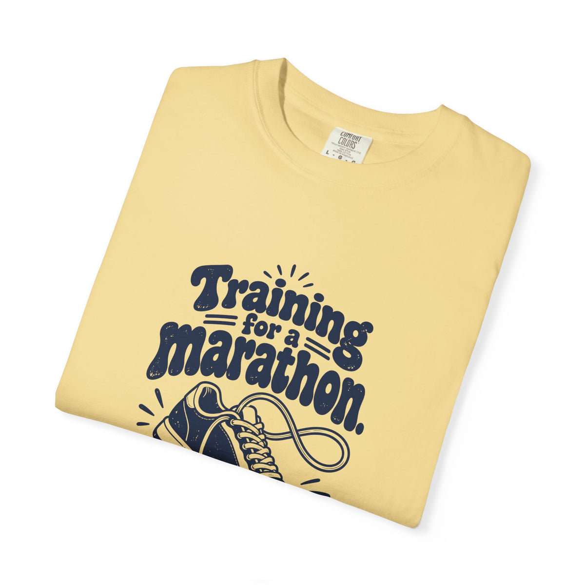 Questionable Marathon – Funny Running T-Shirt – Bad Advice Club product mockup