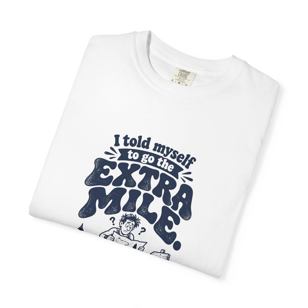 Extra Mile – Funny Running T-Shirt – Bad Advice Club product mockup