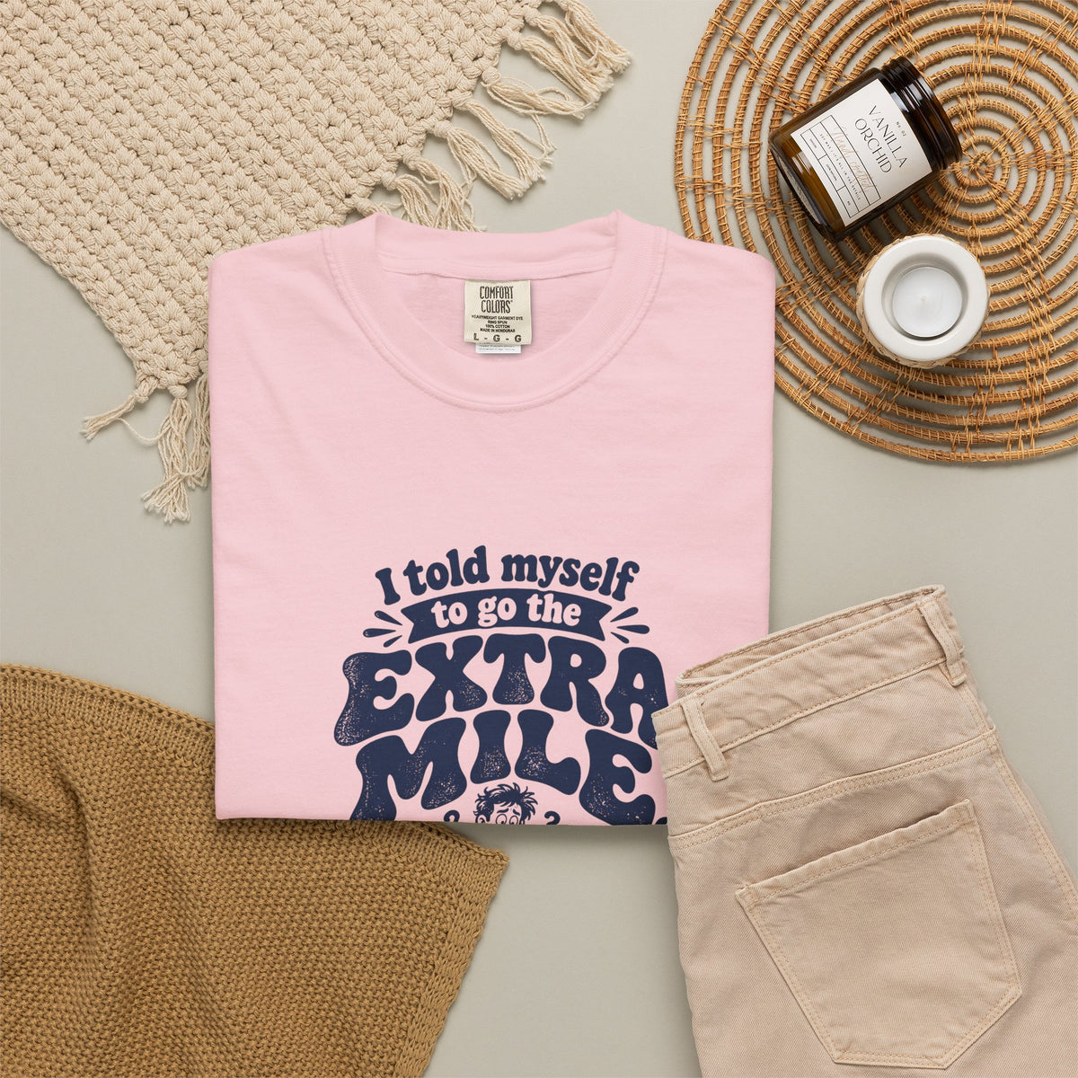 Extra Mile – Funny Running T-Shirt – Bad Advice Club product mockup