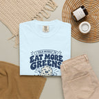 More Greens – Funny Food & Coffee T-Shirt – Bad Advice Club product mockup