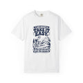 Take It Easy – Funny Cycling T-Shirt – White – Bad Advice Club product mockup