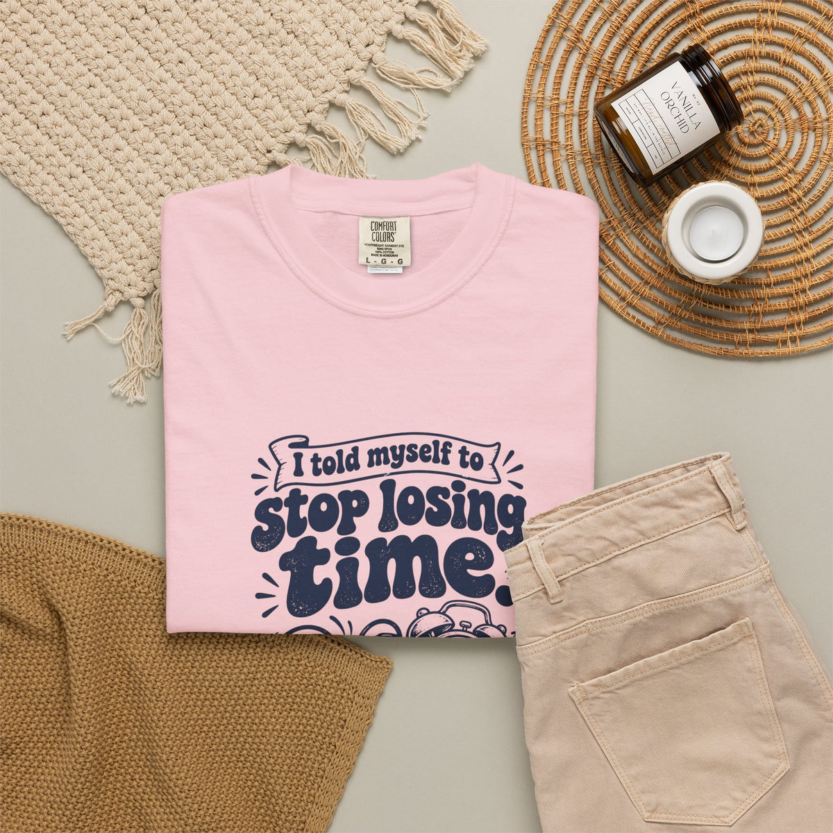 Losing Time – Funny Gaming T-Shirt – Bad Advice Club product mockup