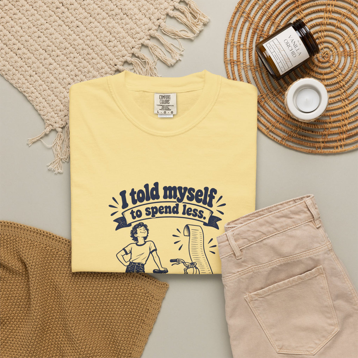 Save on Gas – Funny Cycling T-Shirt – Bad Advice Club product mockup