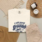 Stay Grounded – Funny Ski & Snow T-Shirt – Bad Advice Club product mockup