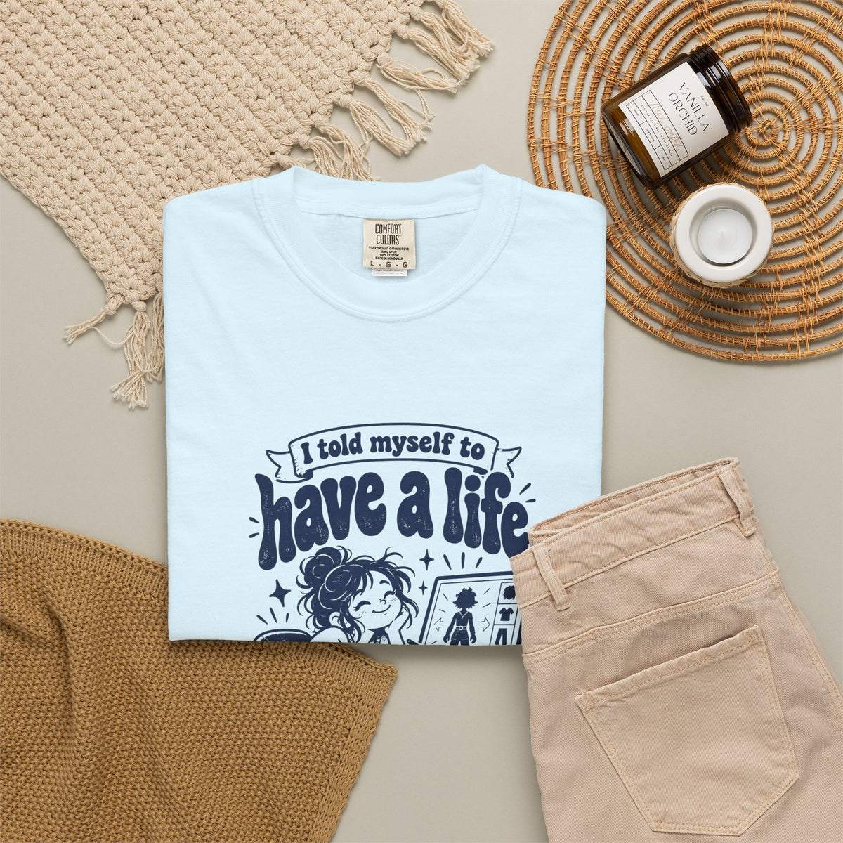 Have a Life – Funny Gaming T-Shirt – Bad Advice Club product mockup