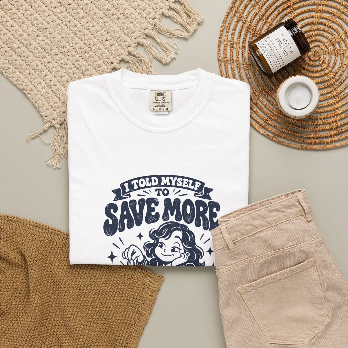 Save More – Funny Gaming T-Shirt – Bad Advice Club product mockup