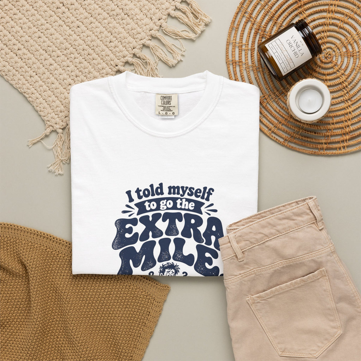 Extra Mile – Funny Running T-Shirt – Bad Advice Club product mockup