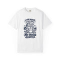 Pack Light – Funny Outdoor Escapes T-Shirt – White – Bad Advice Club product mockup