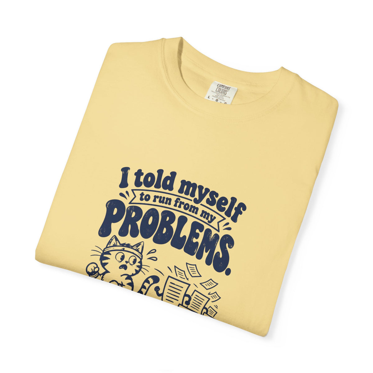 Better Cardio – Funny Running T-Shirt – Bad Advice Club product mockup