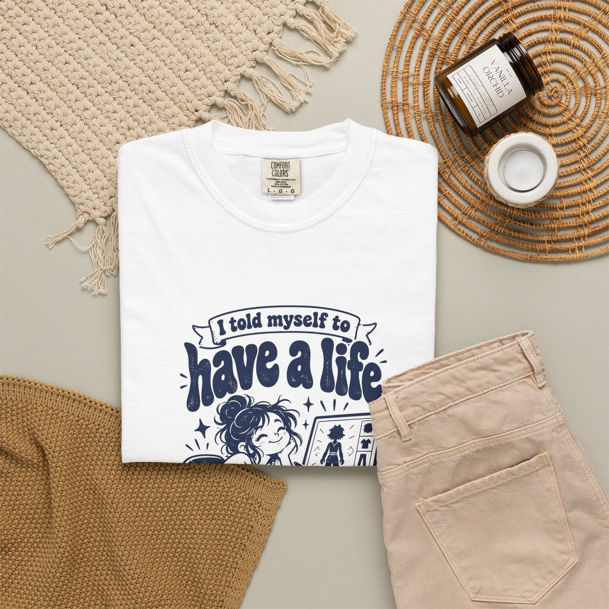 Have a Life – Funny Gaming T-Shirt – Bad Advice Club product mockup