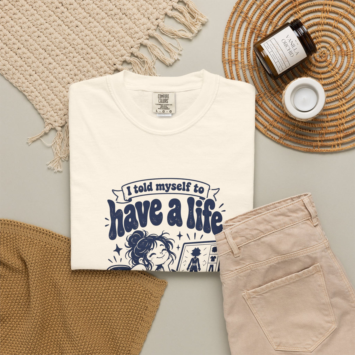 Have a Life – Funny Gaming T-Shirt – Bad Advice Club product mockup