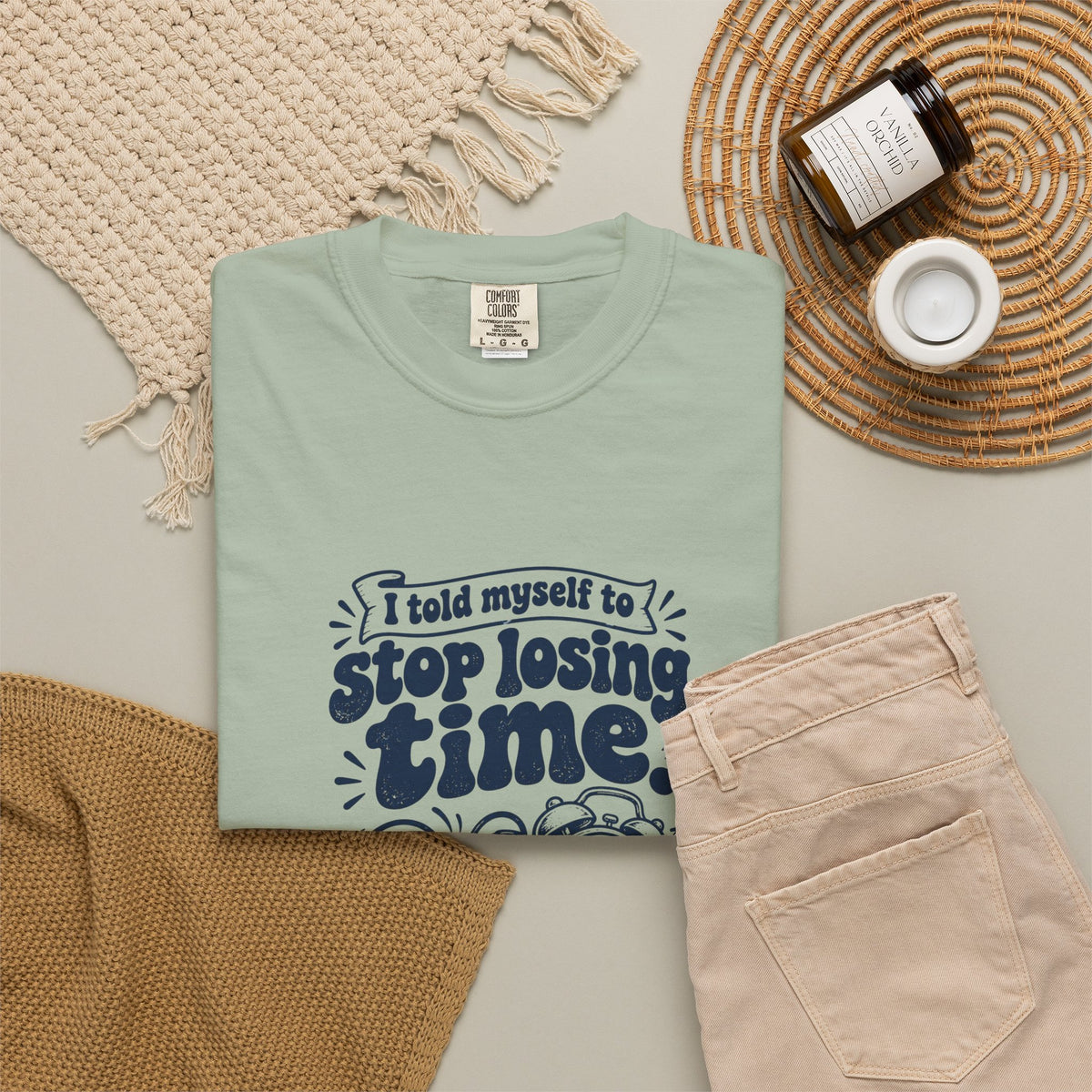 Losing Time – Funny Gaming T-Shirt – Bad Advice Club product mockup