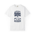 Fewer Shots – Funny Golf T-Shirt – White – Bad Advice Club product mockup