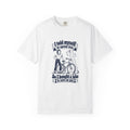 Save on Gas – Funny Cycling T-Shirt – White – Bad Advice Club product mockup