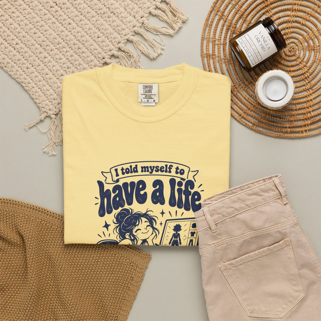 Have a Life – Funny Gaming T-Shirt – Bad Advice Club product mockup